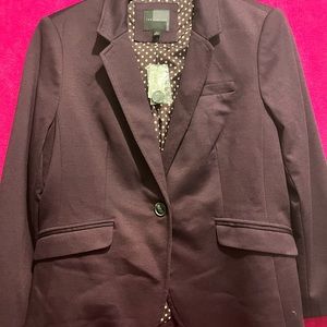 The Limited | Size L| Purple One Button Blazer